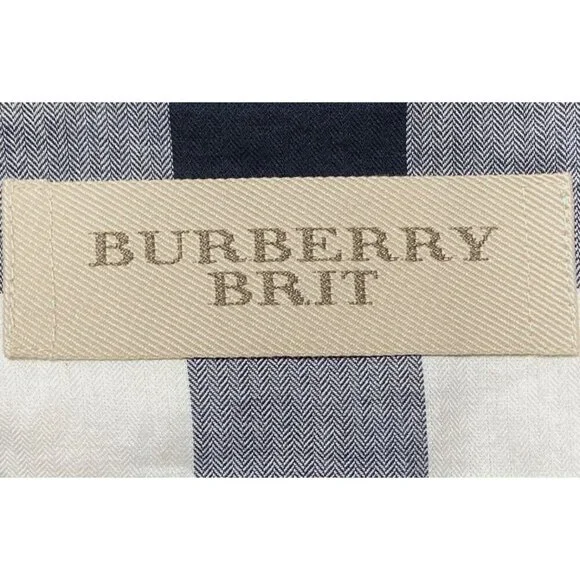 Burberry Brit Women’s Brown Motto Belted Jacket, Size 4‎ - Picture 5 of 9